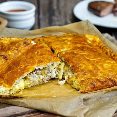 Пирог с фаршем и сыром в Пирог за часок по цене 2190 ₽