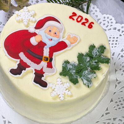 Бенто-торт 2026 Дед Мороз в Сладкое бюро по цене 2100 ₽