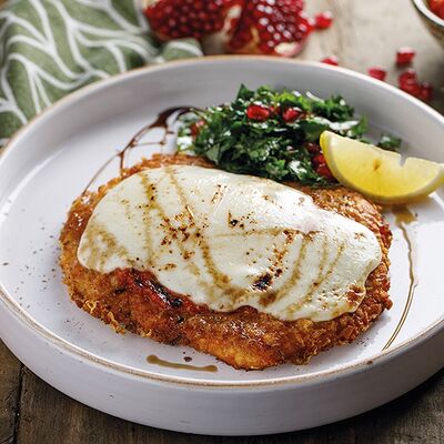 Золотистый цыпленок в панировке из копченого сулугуни в ЛарисуВаннуХочу по цене 630