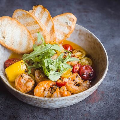 Креветки в чесночном соусе в Дюшес по цене 670