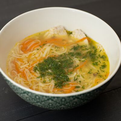 Суп-лапша с курицей в ПЛОВ по цене 435 ₽