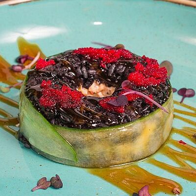 Пончик Блэк Кани Спайси в Луиджи & Тосё по цене 199