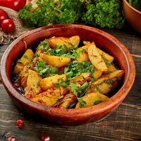 Картофель по-домашнему с грибами в Арго
