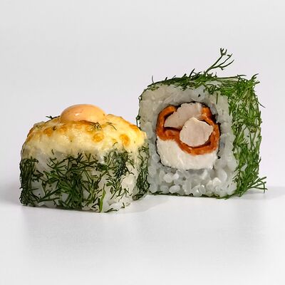 Спайси грин запеченный в Филка роллы по цене 416 ₽