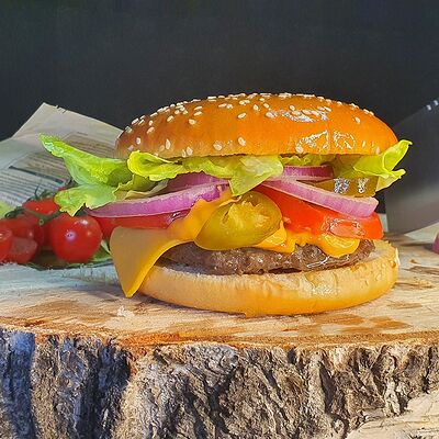 РедХотЧили Бургер в ПАПА БУРГЕР по цене 385 ₽