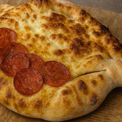 Хачапури с пеперони в Сметанин Пицца по цене 650 ₽