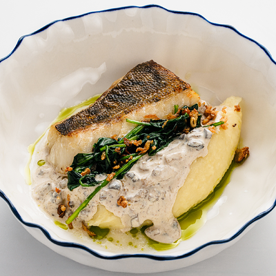 Стейк из дикого весьегонского судака в Причал по цене 970 ₽