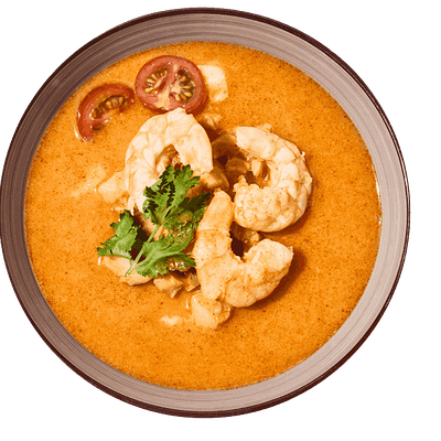 Суп Том Ям с креветками в Суши Пятница по цене 585 ₽