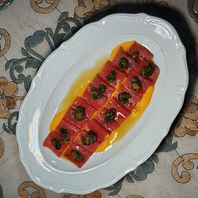 Татаки из тунца в Сицилийцы по цене 930 ₽