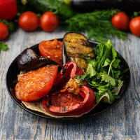 Овощи на мангале в Barbecue