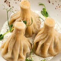 Хинкали Патара с курицей и грибами в Омар Хайям