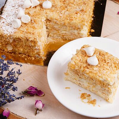 Торт Наполеон в Много хлеба по цене 1323 ₽