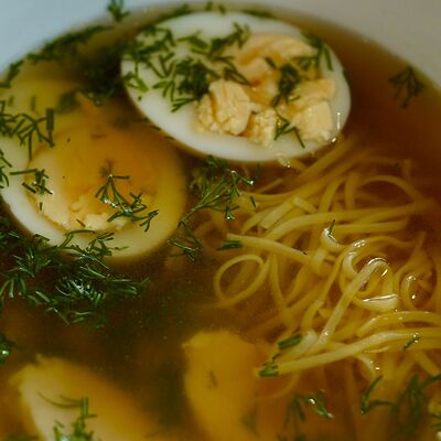 Суп-лапша в Hello olivia по цене 570 ₽