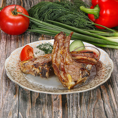 Шашлык из бараньей корейки в Чайхана Мадина по цене 894 ₽