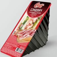 Сэндвич с беконом и соусом цезарь в Смайк