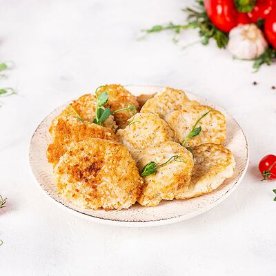 Шницели по-чешски и медальоны куриные в У Палыча. С пылу, с жару! по цене 1001 ₽