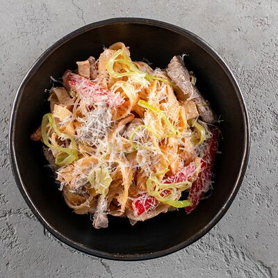 Паста с говядиной в Meat bar по цене 410 ₽