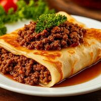 Блинчик с сочным фаршем в Кафе SINBAD