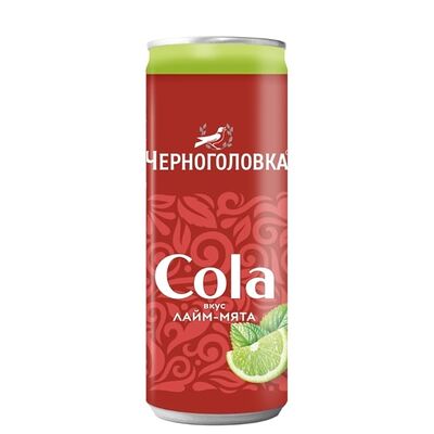 Черноголовка кола лимон мята 0,33 ж/б в My Gyros Club по цене 139 ₽