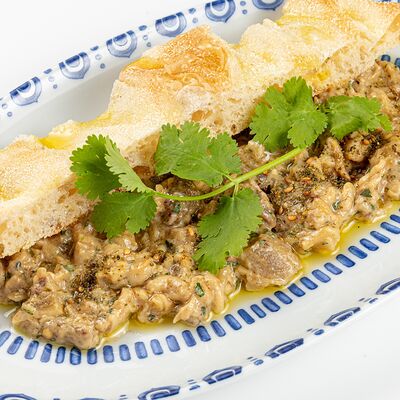 Печеные баклажаны с тахиной в Miss you по цене 950 ₽