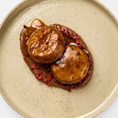 Маковые сырники с кремом нутелла в Mike&Molly по цене 675 ₽