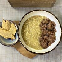 Каша овсяная с говядиной в Кафе Май