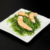 Салат чука с креветками в ДА, СУШИ