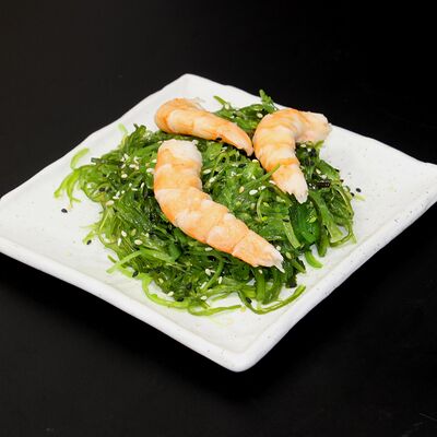 Салат чука с креветками в ДА, СУШИ по цене 389 ₽