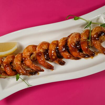 Креветки в соусе терияки в Bananapizza по цене 650 ₽