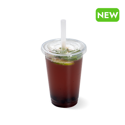 Бабл-лимонад Ягодный с базиликом 0.5 в Автоcуши Автопицца по цене 388 ₽