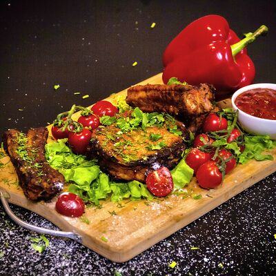 Свинина корейка в Огонёк по цене 600 ₽