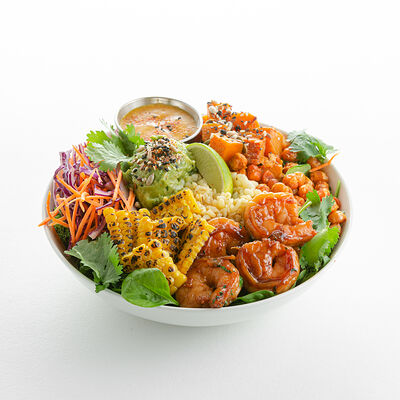 Боул с креветками и булгуром в Nothing Fancy по цене 1690 ₽