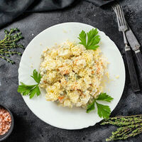 Салат Оливье в Анас