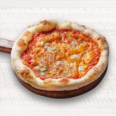 Пицца Четыре сыра с манговым чатни Премиум тесто в Перчини по цене 495 ₽