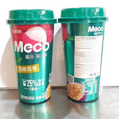 Напиток фруктовый чай со вкусом личи и маракуйя Meco в Китайский фонарик по цене 320 ₽