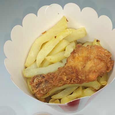 Картофель Фри с Куриной Ножкой в Pizza mizza по цене 150 ₽