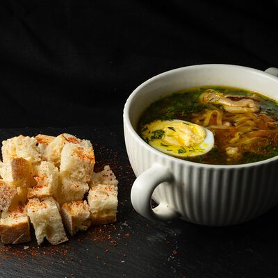 Суп лапша по-домашнему в Атлантида по цене 440 ₽