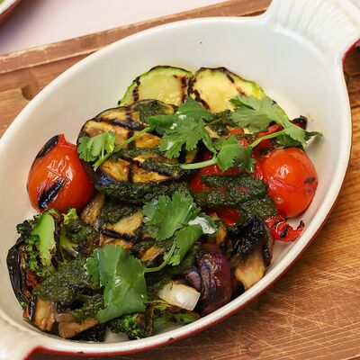 Овощи гриль с соусомв Беллуччи по цене 650