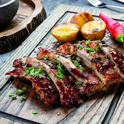 Ребра BBQ в Duran Bar & Grill по цене 389