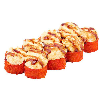 Запечённый ролл с крабом и сыром в Asia по цене 715 ₽