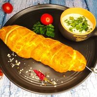 Хачапури на шампуре в Аджика