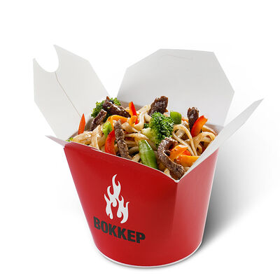 Говядина в сливочном соусе в Воккер по цене 495 ₽