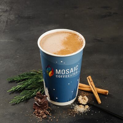 Пряный какао с темным безалкогольным ромом, большой в Mosaic Coffee по цене 399 ₽