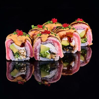 Ролл Опалёный тунец в Nishiki по цене 1350 ₽