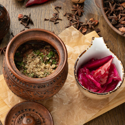 Лобио по-мегрельски в Соседи Home Cafe по цене 574 ₽