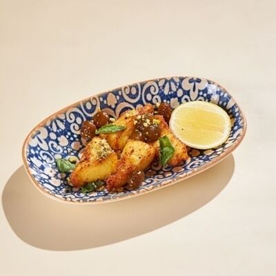 Жареный Халуми с вареньем из оливок в Plov Project по цене 590 ₽