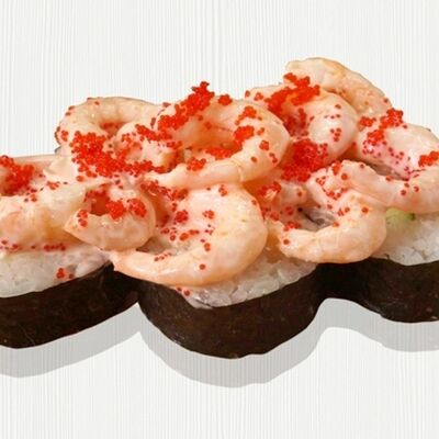 Ролл Фудзи с коктейльной креветкой в Hatimaki по цене 609 ₽