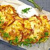 Драники с салями и соусом в Sisters Food по цене 299