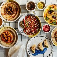 Логотип Абу гош