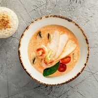 Суп Том ям кунг в Пицца Пи